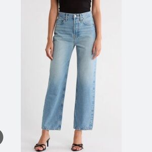 NWT Etica Tyler high rise Straight Leg Jeans in Current size 24